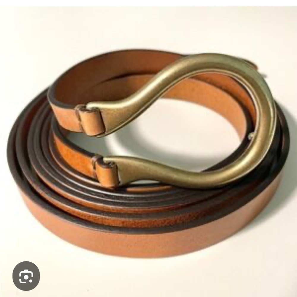 LAST ONE! Sundance Horseshoe Wrap Belt II, NWT, Large, Color: “Saddle” - Picture 16 of 16